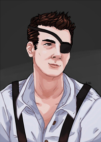 One of many profile pictures I use; this one is Ash Jacobs done by one of my close friends!